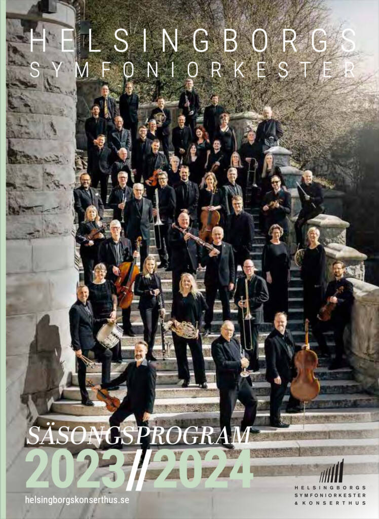 Första sidan på säsongsprogram 23/24